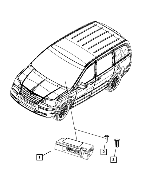 Telecommunication for 2009 Chrysler Town & Country #0
