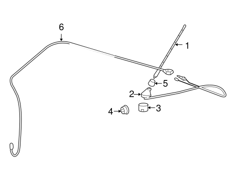 ELECTRICAL/ANTENNA & RADIO for 2008 Scion tC #1