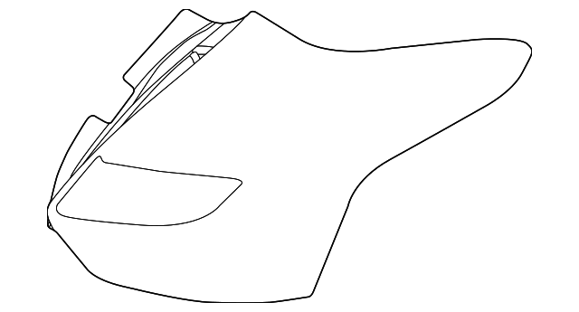 DM5Z-13405-C Деталь TAIL LAMP ASSY, LEFT