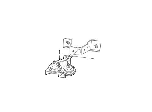 Electrical/Horn for 2006 Ford Mustang #1