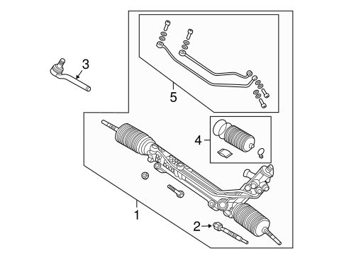 Range Rover STEERING GEAR & LINKAGE 2