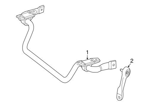Stabilizer Bar & Components for 2019 Mercedes-Benz C 63 AMG® S #1