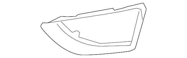 AE5Z-17E811-EA Деталь BEZEL, LEFT