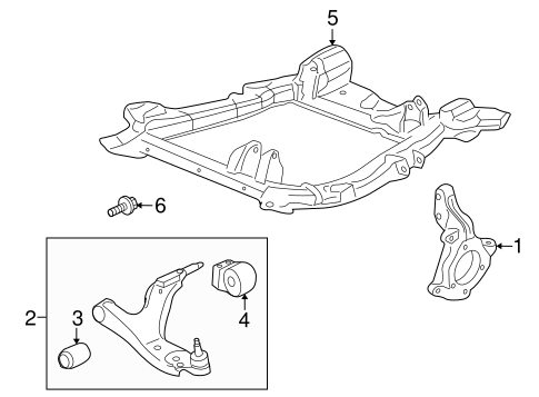 Vue SUSPENSION COMPONENTS