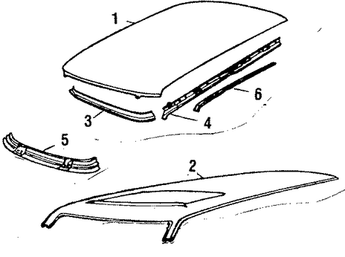 900 ROOF & BACK GLASS