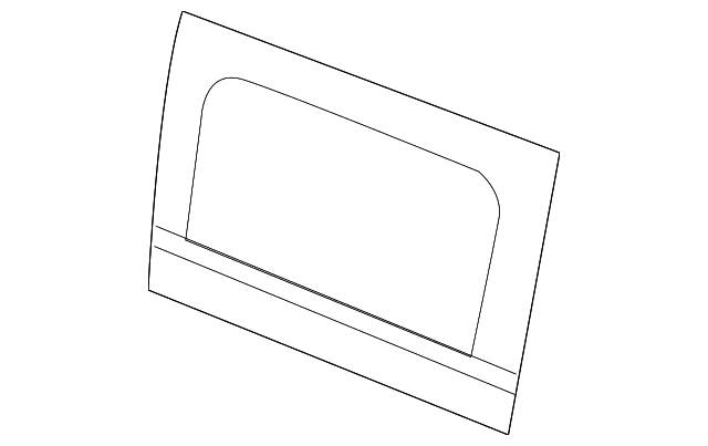 5KD28SX9AA Деталь SIDE GLASS, RIGHT
