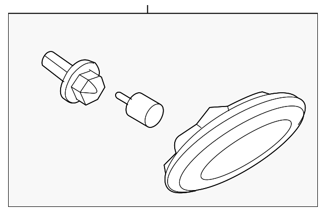 5E6Z-13368-AA REPEATER LAMP, RIGHT