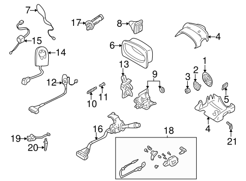 Electrical/Anti-Theft Components for 2005 Buick LeSabre #1