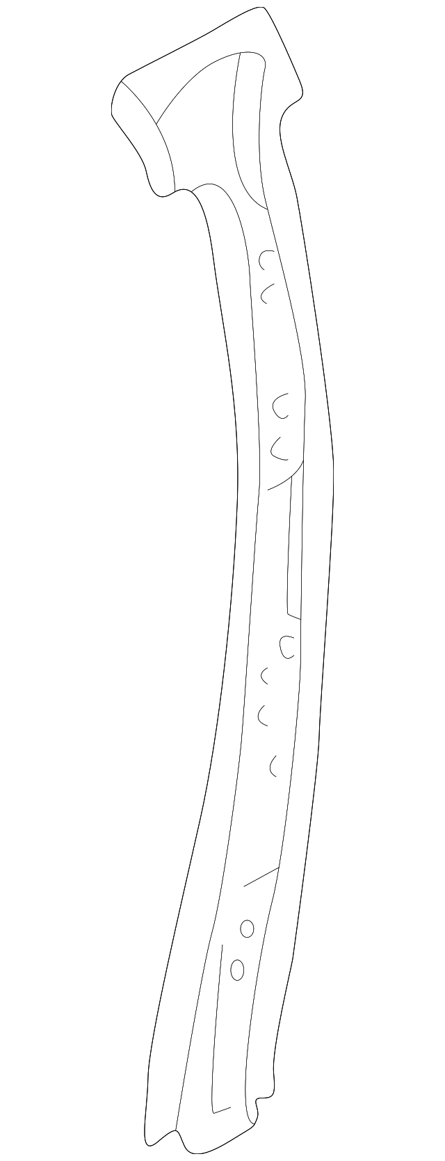 ALR4579 Деталь INNER CENTER PLR, LEFT
