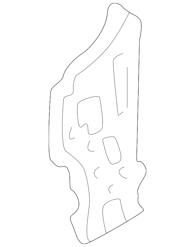 ALR1296 Деталь PILLAR REINF, RIGHT