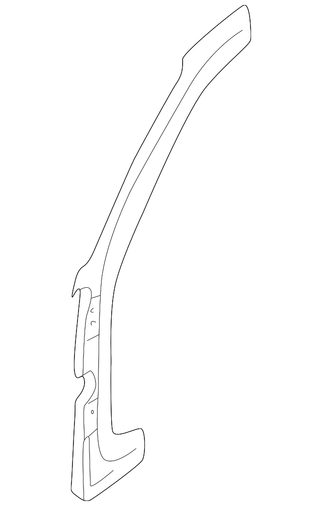 ALR7416 Деталь OUTER HINGE PLR, RIGHT
