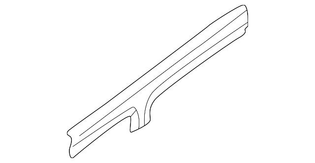 ALR7422 Деталь ROOF RAIL, RIGHT