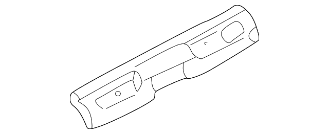 ALR5451 Деталь ROOF RAIL, LEFT