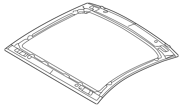 9R3Z-6350222-A Деталь ROOF FRAME