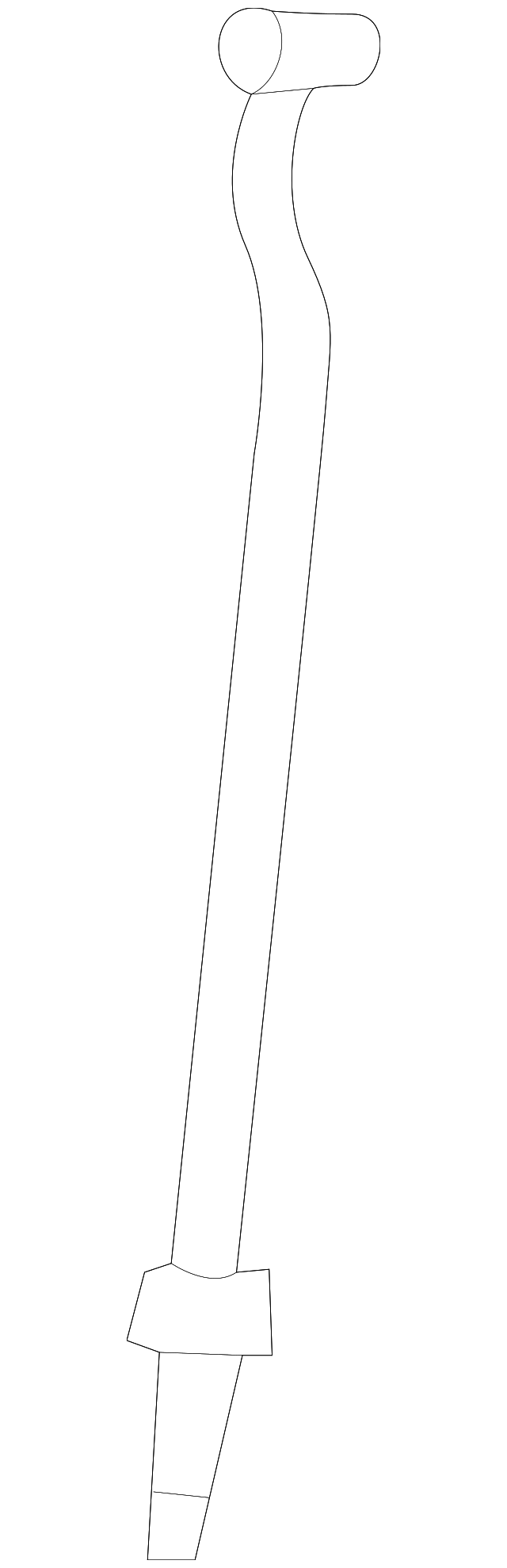 5116496 Деталь LOCK ROD, LEFT