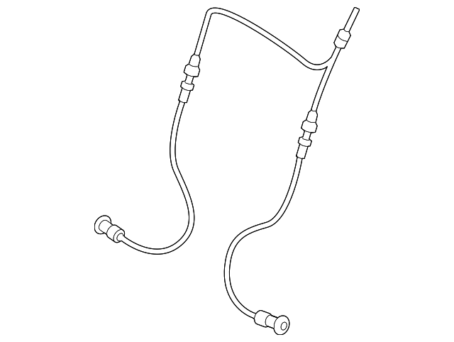 31446461 Деталь RELEASE CABLE, RIGHT