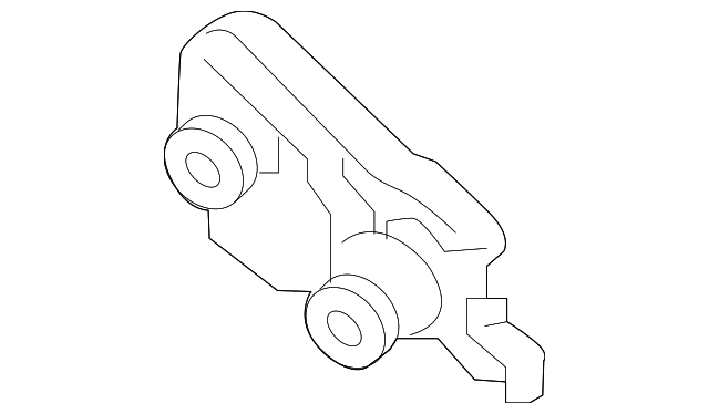 31435187 Деталь LATCH, LEFT