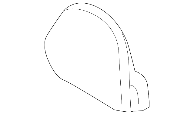 39841281 Деталь HEADREST, LEFT