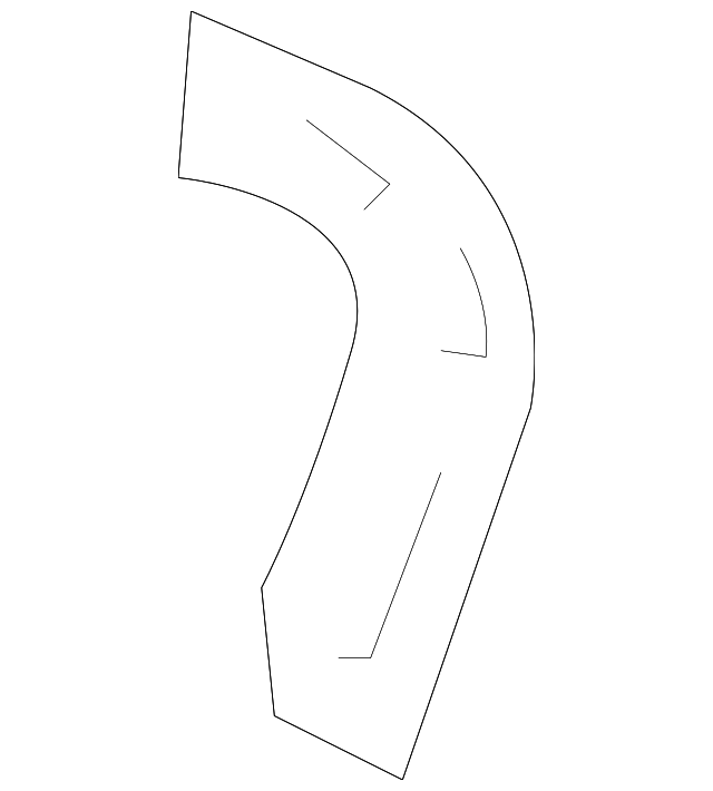 39827908 Деталь SEAT BACK PANEL UPPER COVER, LEFT