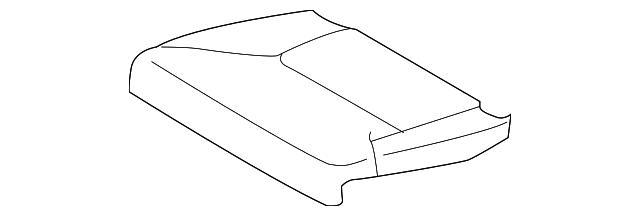 3137713 Деталь SEAT CUSHION PAD, LEFT