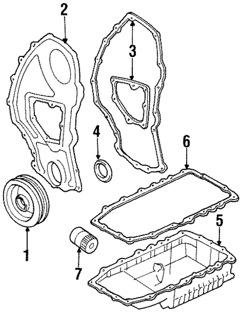 Achieva ENGINE PARTS 2