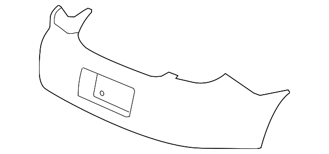 25782091 Деталь BUMPER COVER