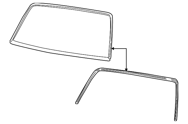 F8VZ-5442430-AA Деталь REVEAL MOLDING