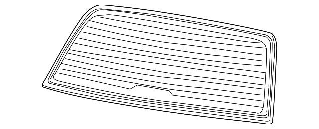 4W1Z-5442006-AA Деталь BACK GLASS