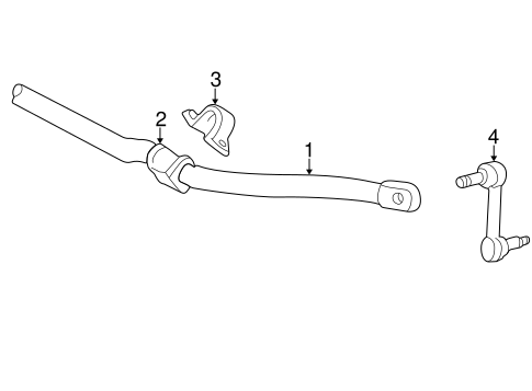 Thunderbird STABILIZER BAR & COMPONENTS