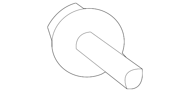 986-561-677-00 Деталь SUPPORT ARM BALL STUD, LEFT