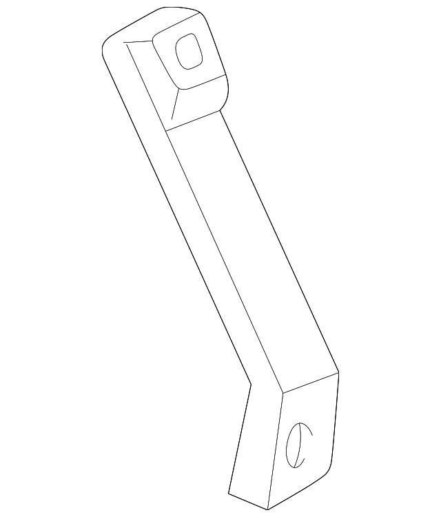 12534967 BUCKLE END, RIGHT