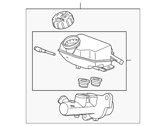15271568 MASTER CYLINDER