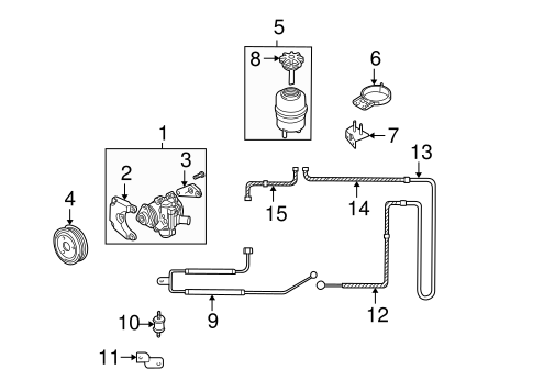 Range Rover PUMP & HOSES