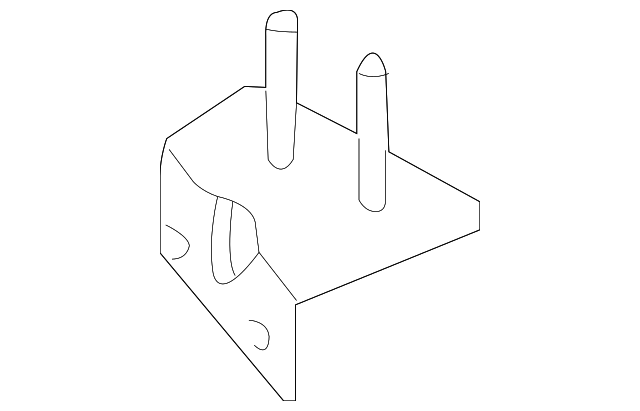 QVU000010 Деталь RESERVOIR ASSY BRACKET