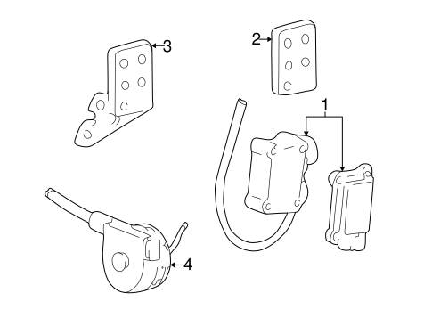 Fuel System/Cruise Control for 2002 Ford Thunderbird #1