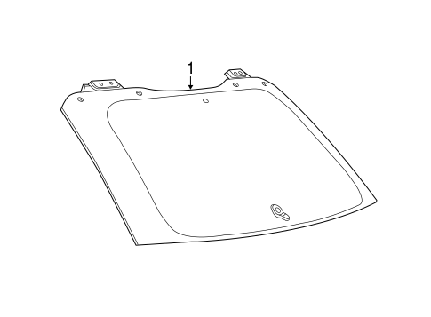 Grand Cherokee GLASS - LIFT GATE