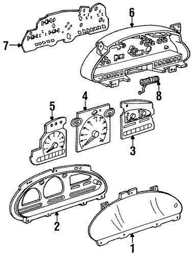 Villager INSTRUMENT GAUGES