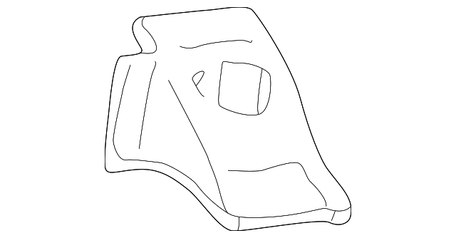 F6DZ74311A23AA Деталь BRACKET, LEFT