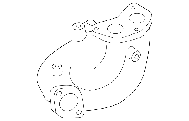 32005689 Деталь EXHAUST MANIFOLD, RIGHT