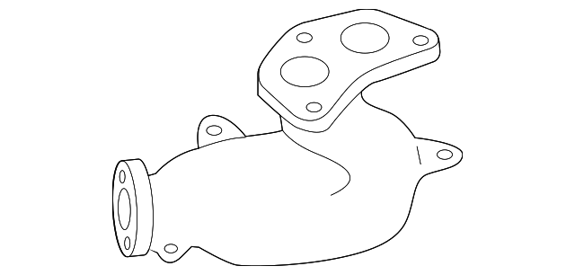 32005692 Деталь EXHAUST MANIFOLD, LEFT