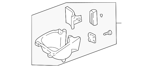 YF1Z-5413562-AAA Деталь CUP HOLDER