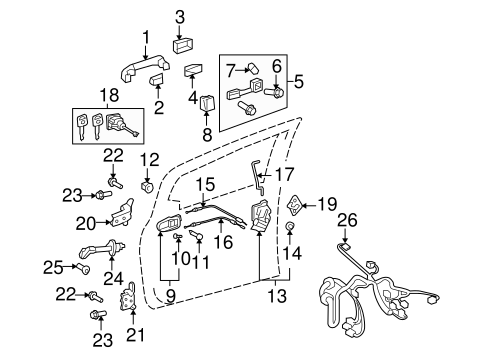 BODY/FRONT DOOR for 2009 Toyota Yaris #1