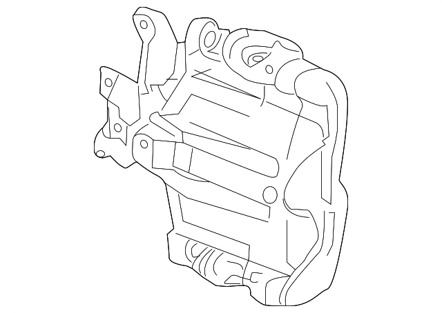8G1Z2552A Деталь CALIPER, RIGHT