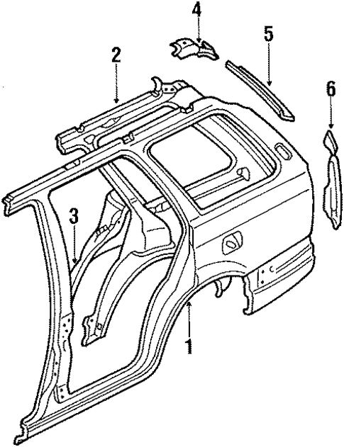 Tracer INNER STRUCTURE & RAILS 3
