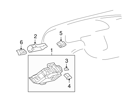 ELECTRICAL/ELECTRICAL COMPONENTS for 2005 Toyota Tundra #1