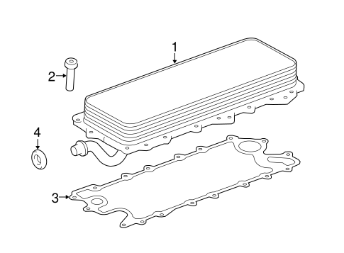 Range Rover ENGINE OIL COOLER