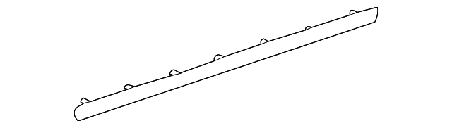 12786317 Деталь BODY SIDE MLDG, RIGHT