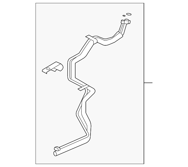 LR029189 Деталь REAR AC LINE
