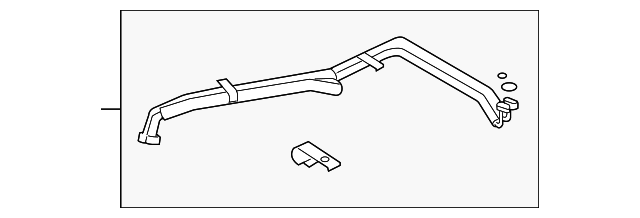 LR029192 Деталь REAR AC LINE