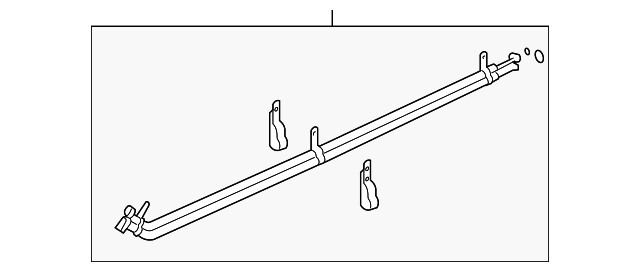 LR029191 Деталь CENTER AC LINE